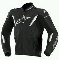 JACKE ALPINESTARS GP-R PERFORATED Leder Kombijacke Gr. 60 Schwarz  UPE 449,95 € 