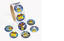 Star Student Roll Stickers 100 pc Teacher Supplies (12/2992)