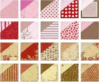 URSUS Paper Pack "Liebe / Nostalgie" 20 Blatt 30,5 x 30,5cm Scrapbook Papier