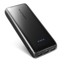 Powerbank RAVPower 22000mAh 5,8A Ausgang 3-Port Externer Akku Pack USB 