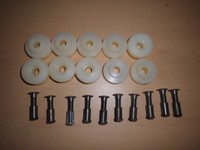 10 x Belheimer Metallwerke/ Kardex Umbausatz Umlenkrolle Lektriever