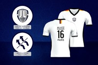 Deutschland Trikot "ALLEZ ZUSAMMEN" Fußball EM 2016+Größe L+Jogi Löw+Nivea+NEU