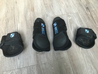 Gamaschen Set Schwarz HV Polo Gebraucht WB GPC