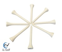 NEU Golf Tees Holz Weiß 2 1/8 ( 5,4cm) 20, 50, 100, 1000 Stück Golf Tee
