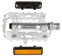 NEU! Pedale mit Industrielager Fahrrad VP-196  MTB und Trekkingrad silber