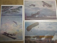 3 Ansichtskarten. Deutscher Luftflottenverein, Hans Rudolf Schulze, gelaufen.