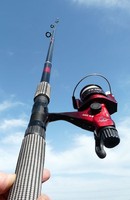 Rute Angelrute in verschiedene Länge, 4,5m, 3,6m, 3m, 2,7m und weitere. (Rute)