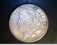 Us Morgan Dollar, 1921-S, Circ High Grade. .7734 oz Slv (Us-5635)