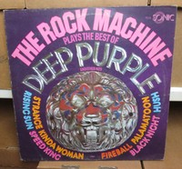 LP - ROCK MACHINE - PLAYS THE BEST OF DEEP PURPLE - german Press