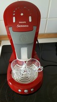Verkaufe Senseo Latte Select Kaffeemaschine in Rot 