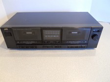New listing
Jvc Dual Cassette Tape Player Deck Stereo Component Synchro Dubbing Model Td-W95