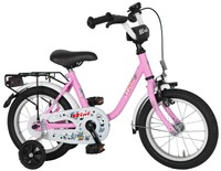 BACHTENKIRCH 14" KINDERFAHRRAD „BIBI“ ROSA 411-BI-07