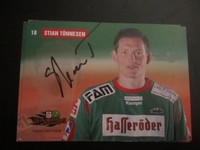 16395 Stian Tönnesen SC Magdeburg Handball original signierte Autogrammkarte