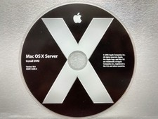 Mac OS X Server 10.4 Tiger Retail Edition Full Install DVD