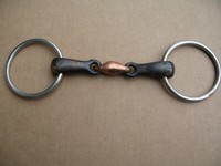 Trainings Gebiss doppelt gebrochen Eisen 12,5 cm 439