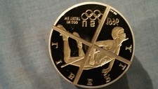 1996 Cancelled Us Olympic 1.00 High Jump Obverse Coin Die