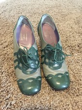 Vintage Jerry Edouard Handmade Womens Shoes,Made in Greece, 3" Heel,sz 4 1/2