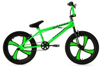 20" BMX BIKE FREESTYLE KINDER FAHRRAD RAD COBALT GRÜN KS CYCLING 522B