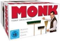 32 DVDs * MONK - GESAMTBOX - DIE KOMPLETTE SERIE # NEU OVP +