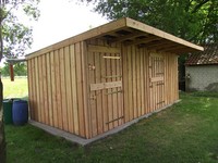 Aussenboxen Pferdeboxen Weidehütten Offenstall