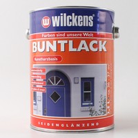 ab9,99EUR/l Wilckens Buntlack Seidenglänzend Kunstharzbasis Kunstharz Lack Sdgl.