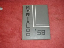1958 Myerstown High School Yearbook, Myerstown, Pennsylvania, Myrialog 