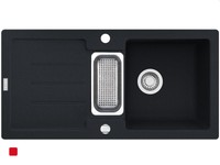 Franke Strata STG 651-86 Graphit Granitspüle Grau Küchenspüle Einbau Restebecken