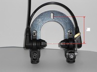 Umrüstkitt U-Bügel  für Magura HS11 /HS33 Bremse