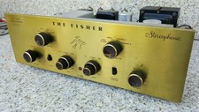 Vintage FISHER X-101-ST Tube Integrated Amplifier Aml 7189 12AX7 12AU7 Amp Works
