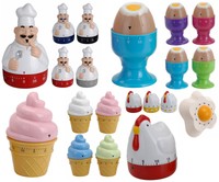 Eieruhr Kurzzeitmesser Küchenwecker Küchentimer Küchenuhr Kurzzeitwecker 