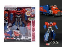 Takara Tomy Transformers Adventure TAV21 Optimus Prime Action Figure Spielzeug