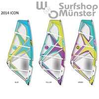 Simmer Icon 5,0 m² 2014 Windsurfsegel , Wave/Crossoversegel 