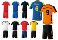 10er Erima Zenari 2.0 Trikotsatz Set Gr. S - 3XL inkl. Rückenflock Verein + NR