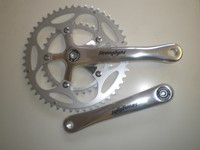 Stronglight Impact doppel cd kurbelsatz 9-10 geschwindigkeit vierkantachse