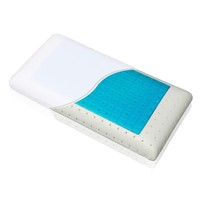 orthopädisches SoftGel Kissen mit Visco-Schaum 35x70cm - (für 40x80 Kissenbezug)