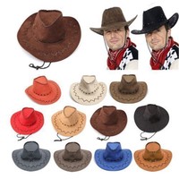 Neu Cowboy Hut Herren Cool Damen Unisex CowGirl Cool Mode