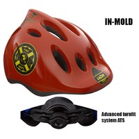 LAZER MAX PLUS M Fahrradhelm Radhelm Helm Kinderhelm Bike Feuerwehrmann 49-56 cm