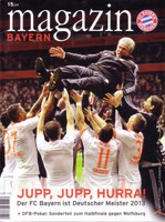 Fußball MAGAZIN 15.64 BL  29 ST 2012/13  FC BAYERN MÜNCHEN - 1. FC NÜRNBERG