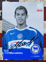 Autogramm  Marcelinho  (brasilianischer Fußballspieler)