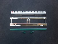 Bodenblech geeignet Vorwerk EB 350, EB 351 + Frontbürste + Kehrlippe