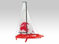 THUNDER TIGER - VOLANS 1M TRI-MARAN 1M RC SAILBOAT KIT [5548] - GALAXY RC