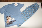 Gymboree Boys Size 3-4 Blue Puppy Dog Gymmies Short Sleeve & Pants NWT