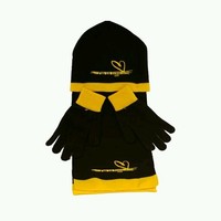 AEK ATHEN BC,Wintermütze,Hat,Schal,Handschuhe Scarf,Cap,NEW,Griechenland,Fanshop
