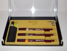 Rotring Rapidograph 3 Pens set- 0.20, 0.30 and 0.50, New in Box