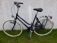 Gazelle Damen Orange Fahrrad Hollandrad 28 Zoll blau 7 Gang Nexus Rücktritt TOP 