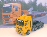 9008: MAN TGX XXL  8x4  Schwerlastzugmaschine   "Bohnet"