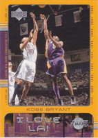 KOBE BRYANT, Lakers 02-03 Upper Deck I LOVE LA # 13
