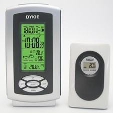 Wireless Weather Station Indoor Outdoor Temperature Humidity Digital Clock