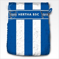 Hertha BSC Berlin Waschhandschuh STREIFEN