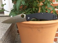 ganzo g732-BK survival edc outdoor einhand taschenmesser 440c Black